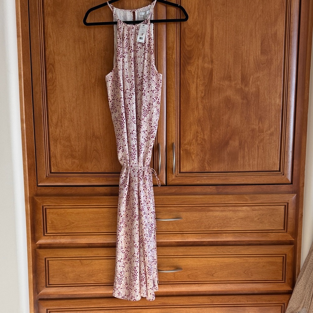 Joie Pink Floral Maxi Dress